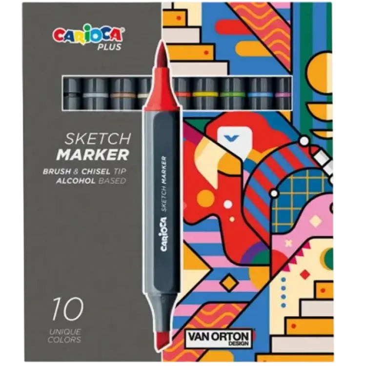 CARIOCA Plus Skisspennor 10 pack