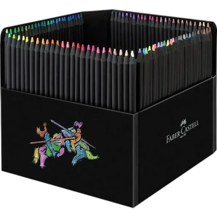 Faber-Castell Black Edition Colour Pencils 100-pack