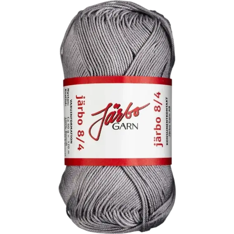 Järbo 8/4 Garn Light Grey 170m
