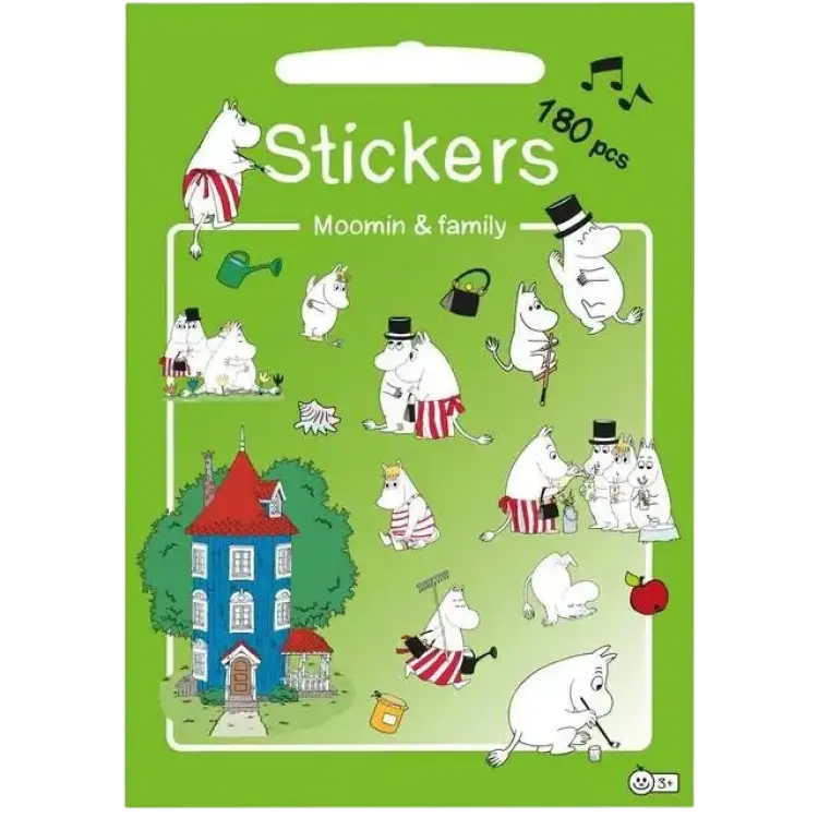 Barbo Toys Moomin Stickers Family