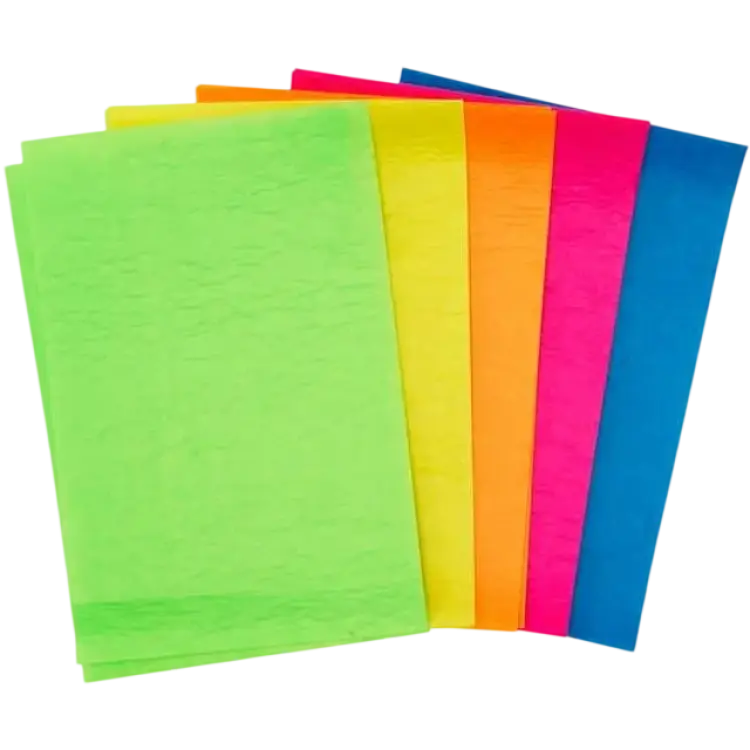 Panduro Hobby filt 20 x 30 cm 10 Filtbitar I Neonfärger