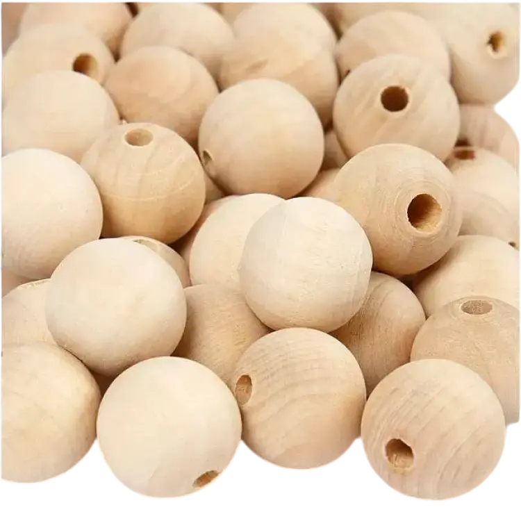 Creotime Wooden Beads 200pcs