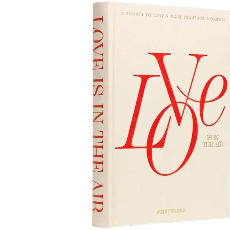 Printworks Love Is In The Air Fotobok Beige