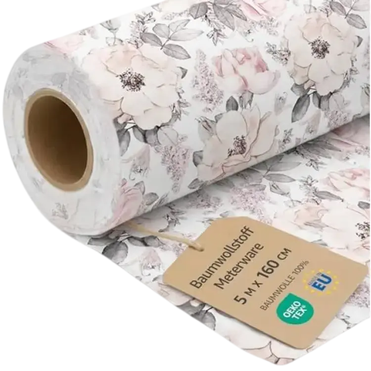 Amazinggirl Tyg På Bomull 5M x 160 cm Metervara