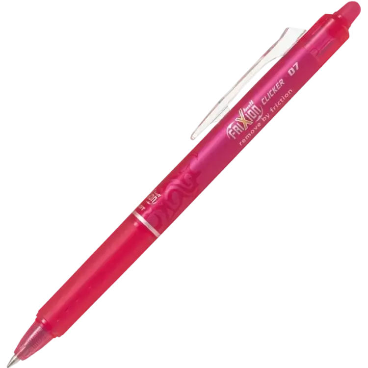 Pilot Frixion Clicker Pink 0.7mm