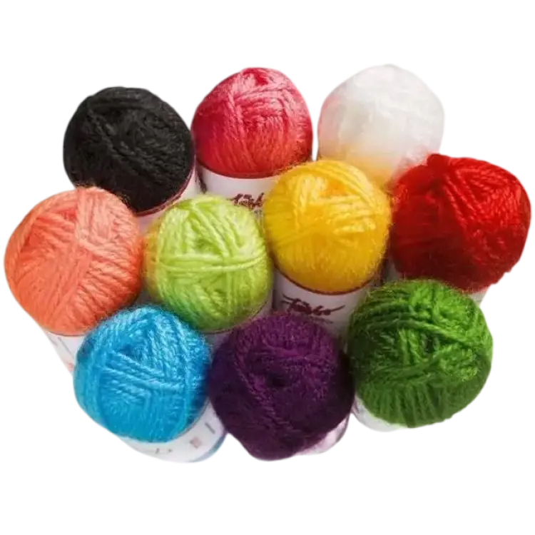 Järbo Mini Acrylic Yarn 10x10g