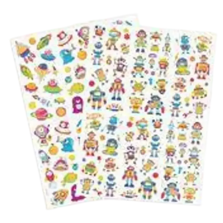 PlayBox Stickers robotar rymdfigurer 154/fp