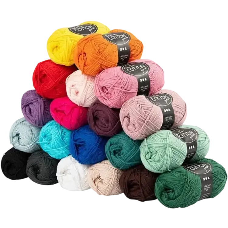 Oeko Tex Cotton Yarn 170m 20x50g