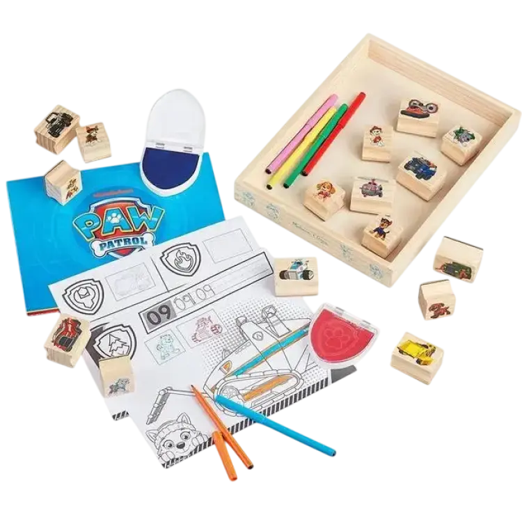 Melissa & Doug PAW Patrol Wooden Stamps Activity Set