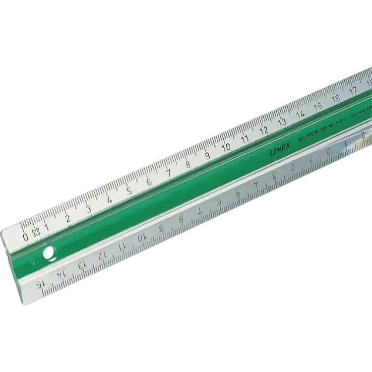 Deli Linex superlineal 20cm S20mm Grøn 10 stk