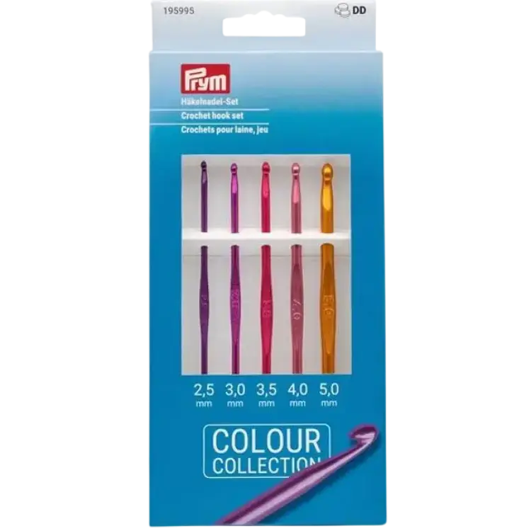 Prym Virknålar set Aluminium 2,5-5 mm