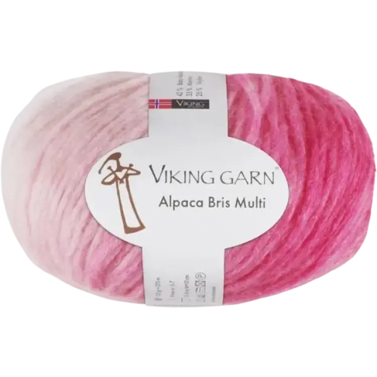 Viking of Norway Garn Alpaca Bris Multi 366