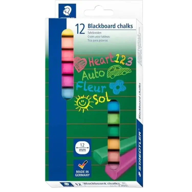 Staedtler Blackboard Chalks 12-Pack