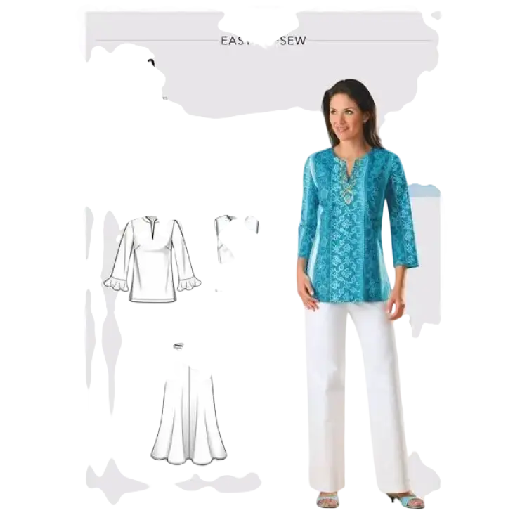 Simplicity Sömnadsmönster S9130 Damtoppar Underdelar