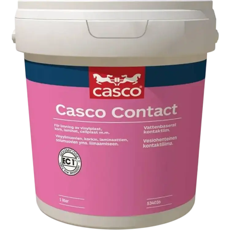 Casco Kontaktlim Vattenbaserat 1L