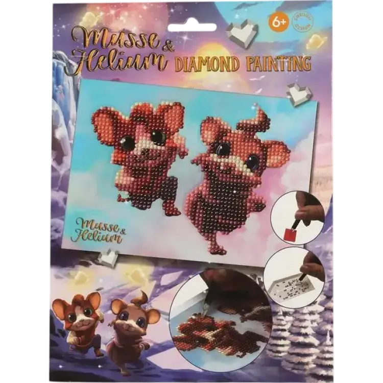 Adlibris Musse & Helium Diamond Painting