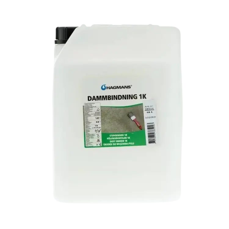 Hagmans Dammbindning 1K Concrete Paint Transparent 10L Betongfärg, Golvfärg Colorless 10L
