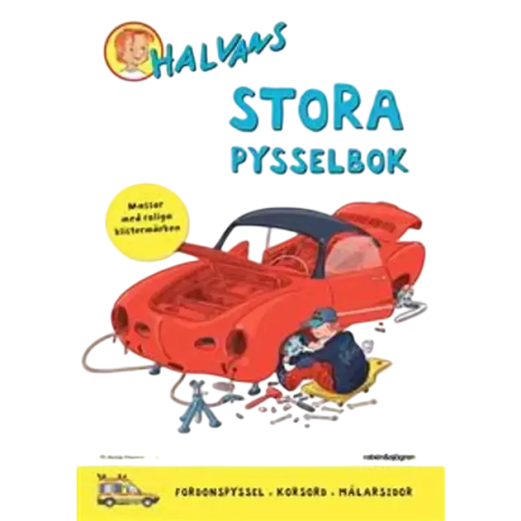 Halvans stora pysselbok (Häftad)