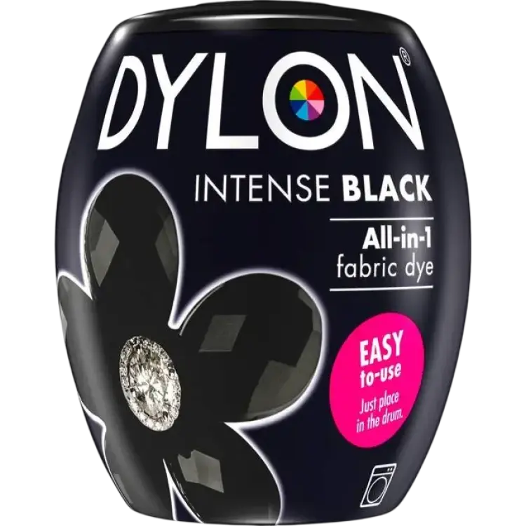Dylon All-in-1 Fabric Dye Intense Black 350g