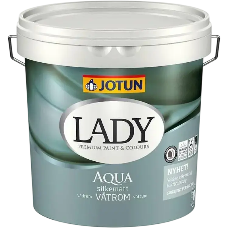 Jotun Lady Aqua Våtrumsfärg Base 2.7L