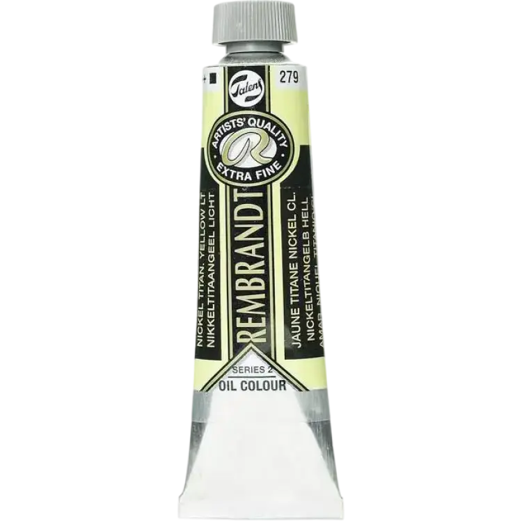Rembrandt Oljefärg 40 ml Nickel Titanium Yellow Light