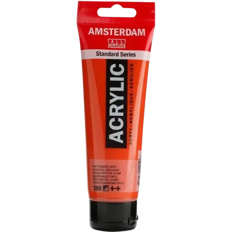 Amsterdam Standard Series Acrylic Tube Naphthol Red Light 120ml