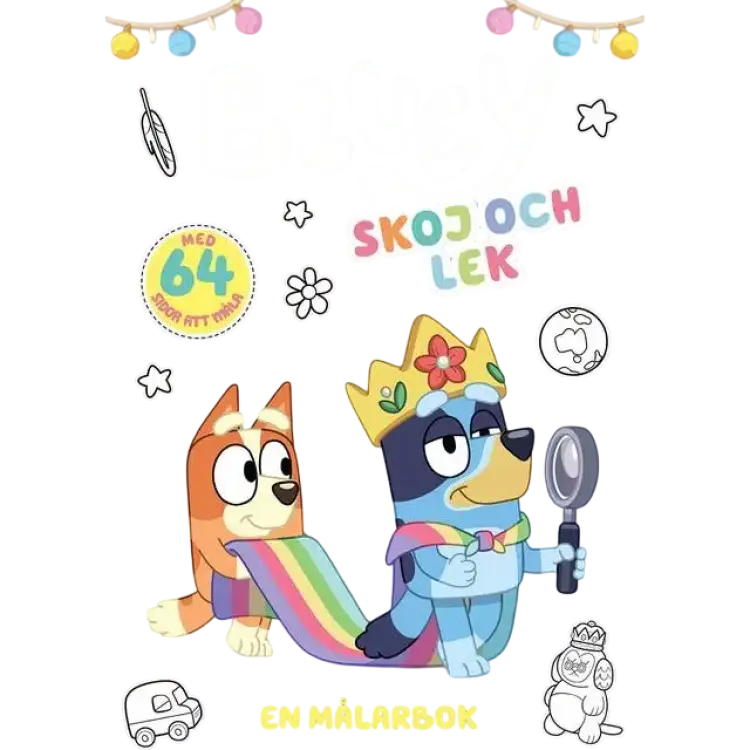 Bluey Bluey. Skoj Och Lek En Målarbok