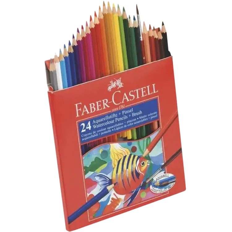 Faber-Castell Water Color Pencils 24-pack