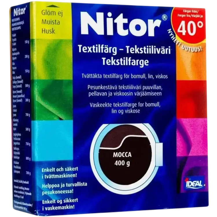 Nitor Textile Colour Mocca 400g