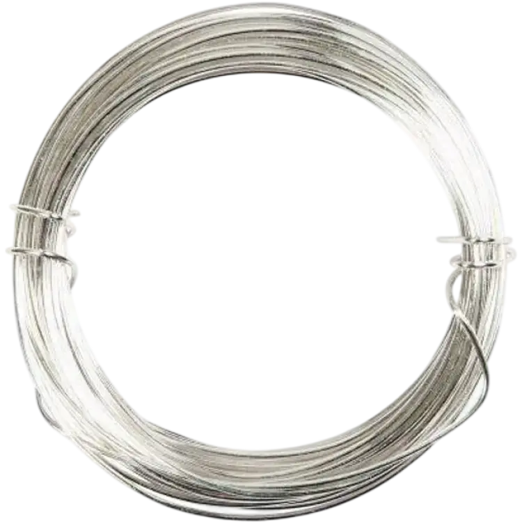 Creativ Company Metalltråd Wire Försilvrad 0,8 mm 6 meter