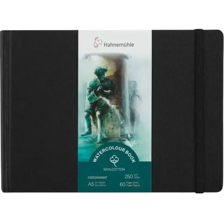 Hahnemuhle Watercolor Book Landscape A5 250g 60 sheets