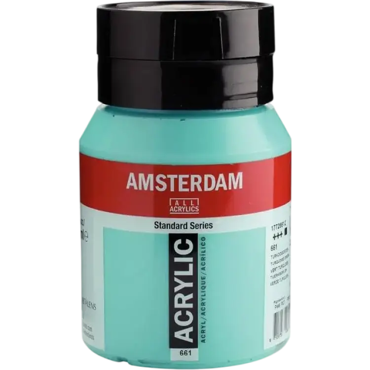 Amsterdam Standard Series Acrylic Akrylfärg Turquoise Green 500ml