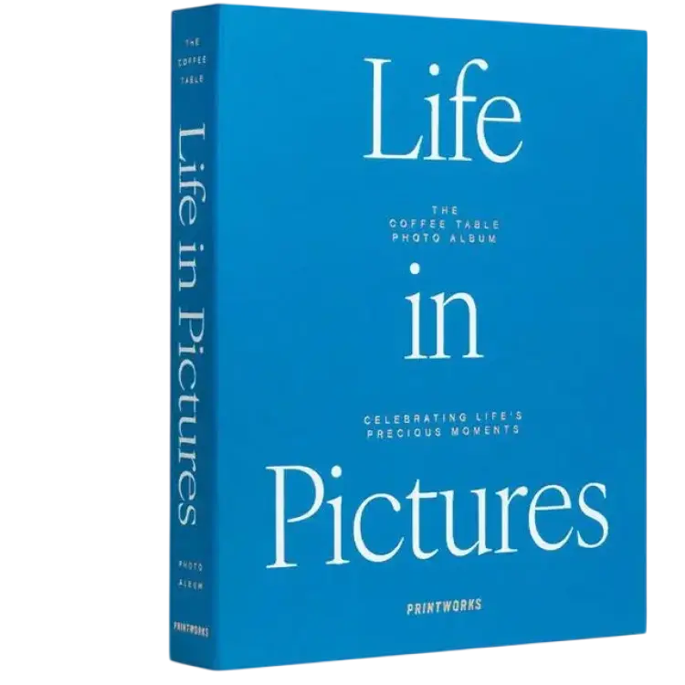 Printworks Fotoalbum Life In Pictures Blue