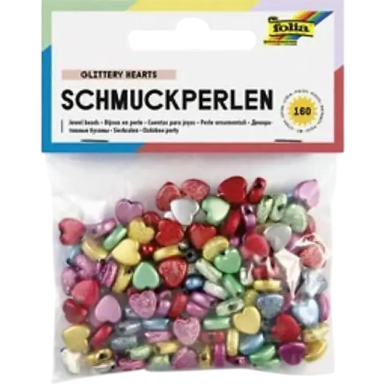 Folia Folia Glitterpärlor Stjärnor 120-pack