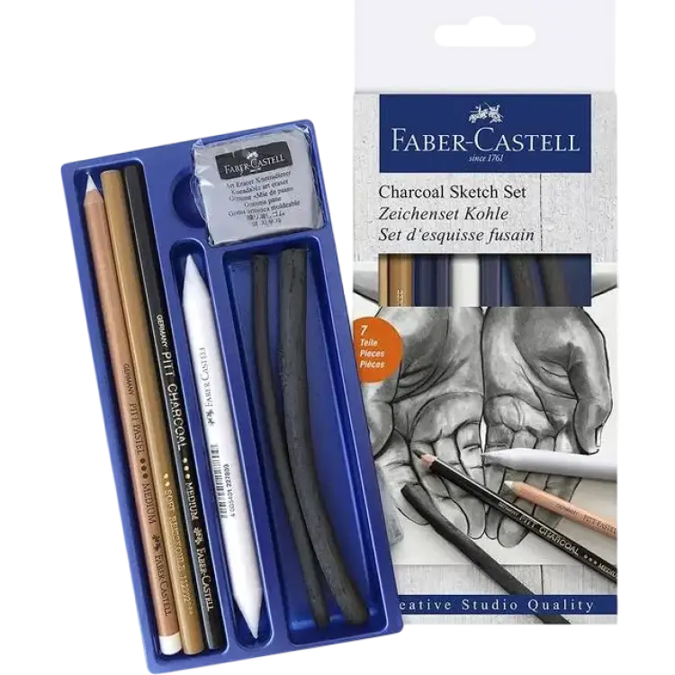 Faber-Castell Creative Studio Charcoal Sketch Set