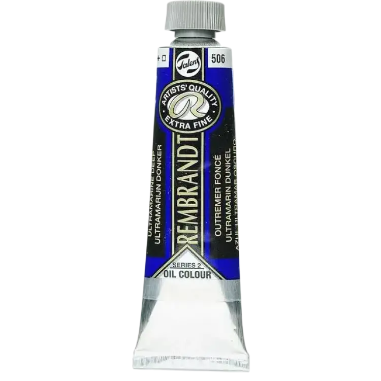 Rembrandt Oil Colour Tube 40 ml Ultramarine Deep 506
