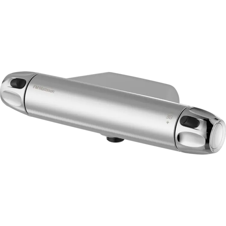 FM Mattsson Duschblandare 9000XE termostat inlopp_utlopp nedåt