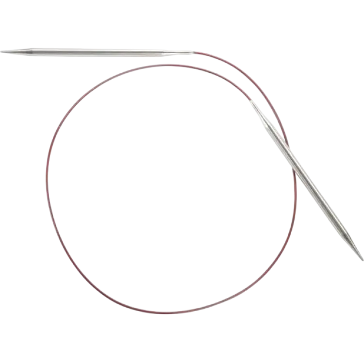 ChiaoGoo Red Lace Rundstickor Rostfritt Kirurgiskt Stål 80 cm