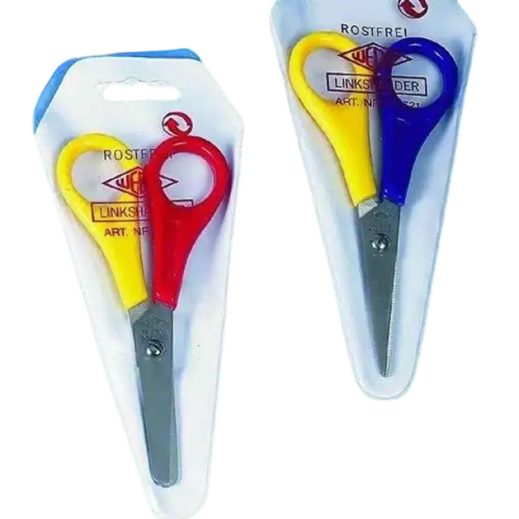 Efco Hantverkssax för vänsterhänta 13 cm tvåfärgade spetsiga Saxar för vänsterhänta, Saxar, Skärverktyg