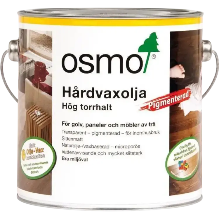 Osmo 3032 Hårdvaxolja Originalet, sidenmatt Träolja, Hårdvaxolja