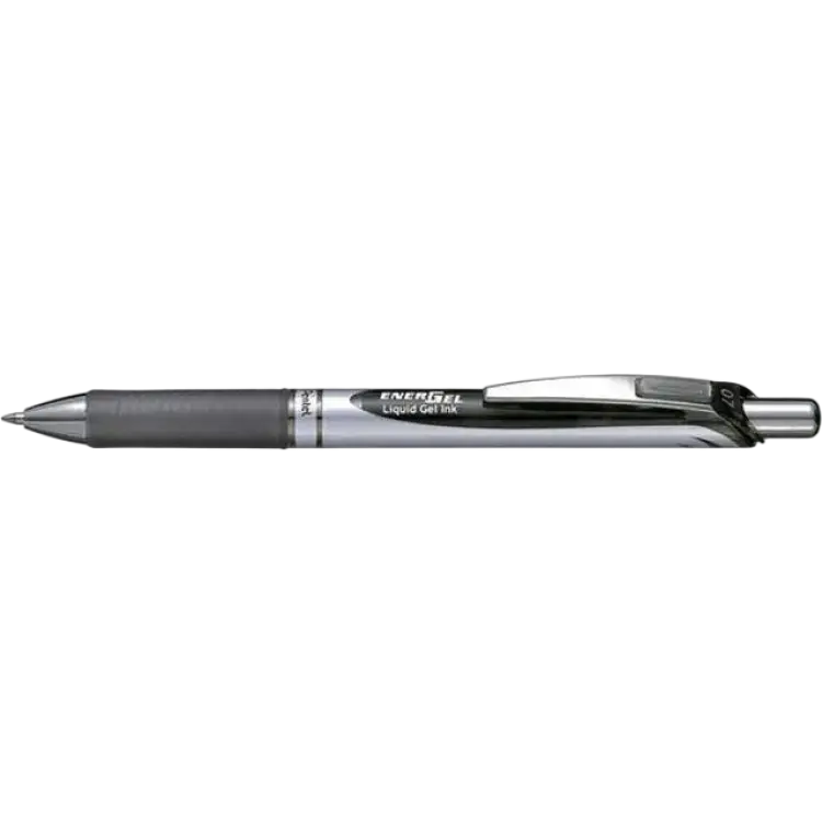 Pentel Energel BL77 Black Rollerball Pen 0.7mm