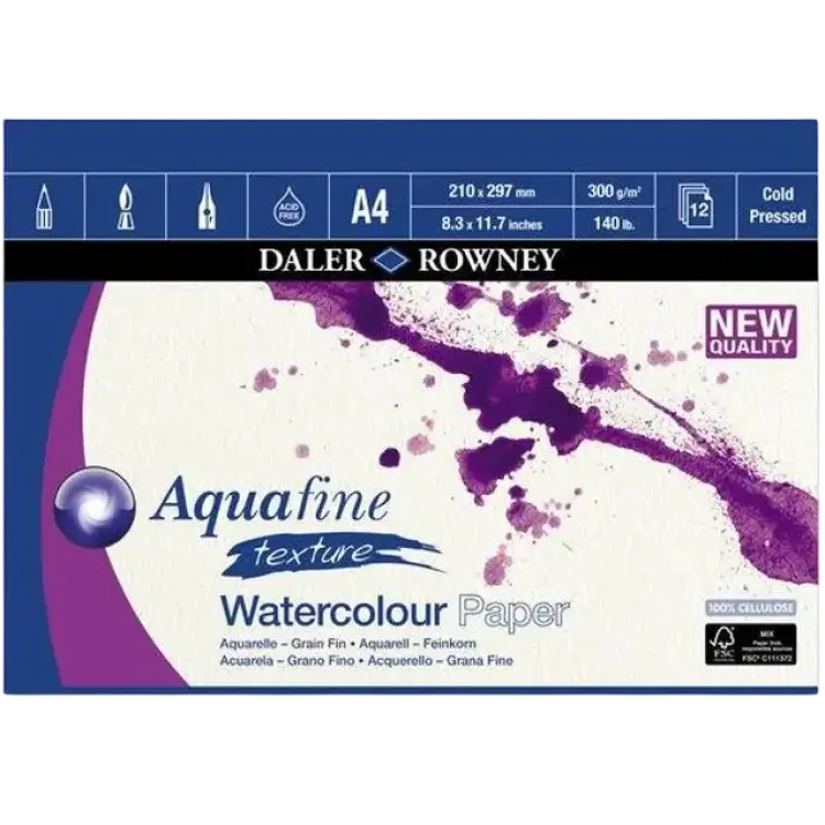 Daler Rowney Aquafine Block A4