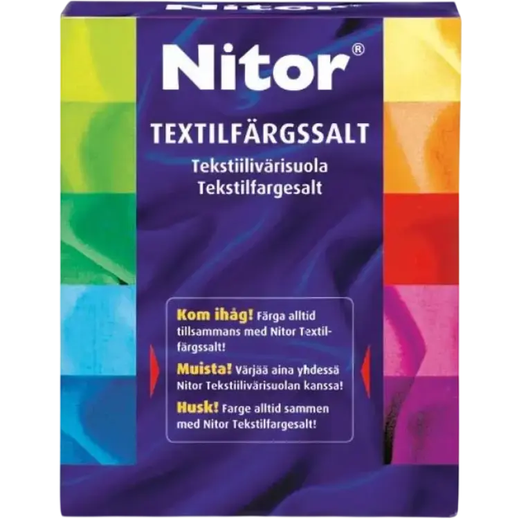 Nitor Textilfärgsalt 500g