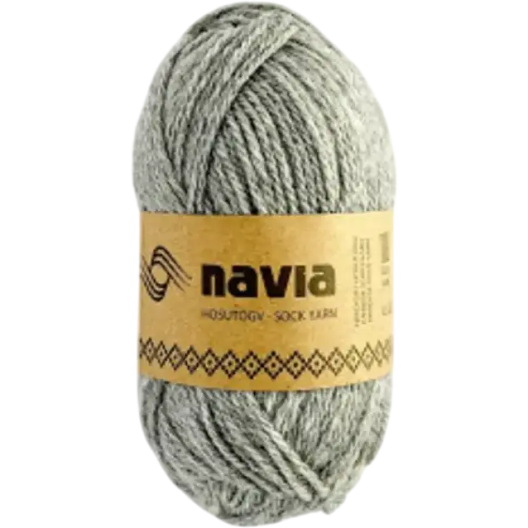 Navia Sokkegarn 502 Ljus Grå