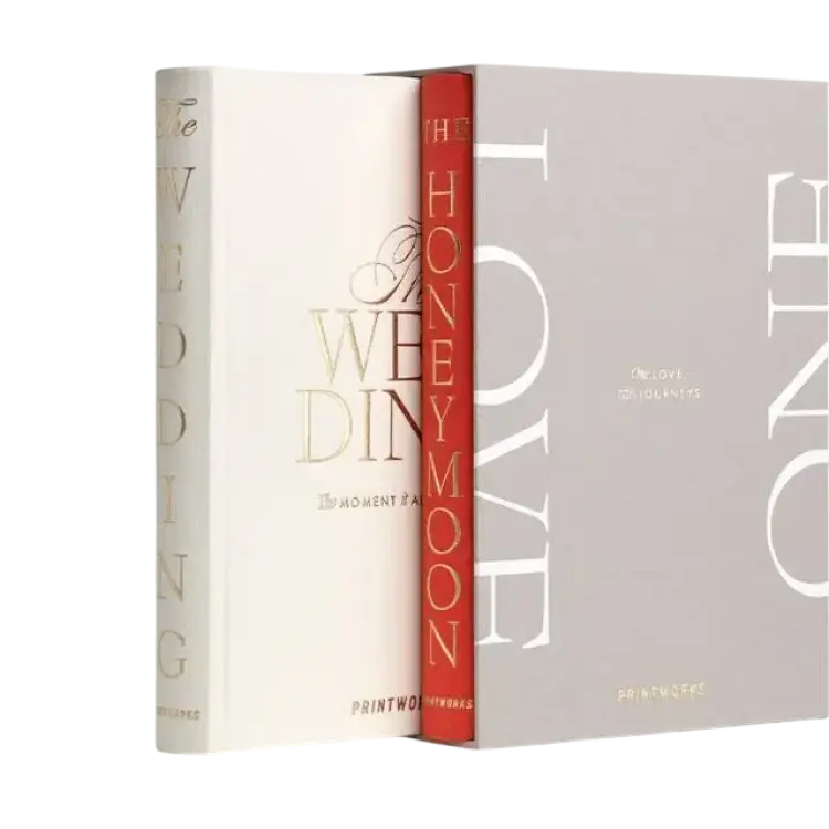 Printworks Fotobok Bröllop 2-Pack One Love