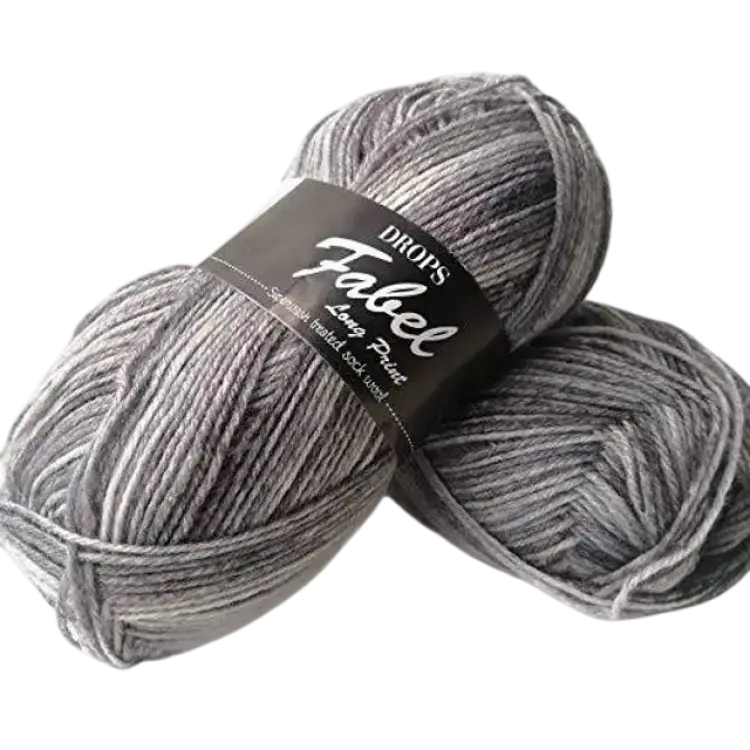 Drops Design Fabel Garn Ullmix 50 g