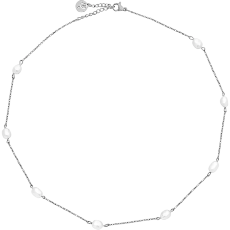 Edblad Perla Necklace - Silver/Pearls