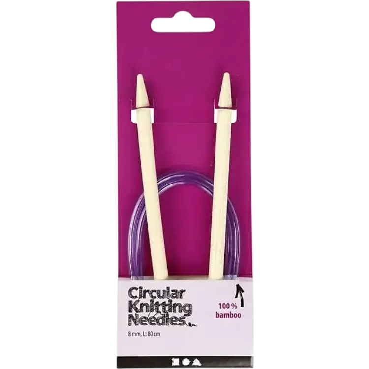 CChobby Circular Knitting Needle 80cm 8mm