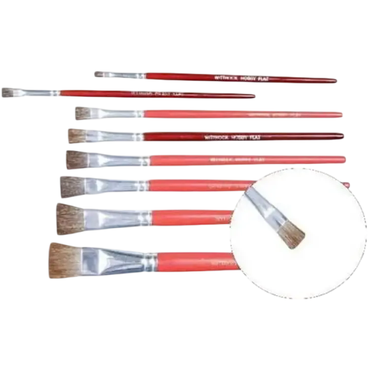 Wittmax Hobbypensel 4 flad/fin (stk