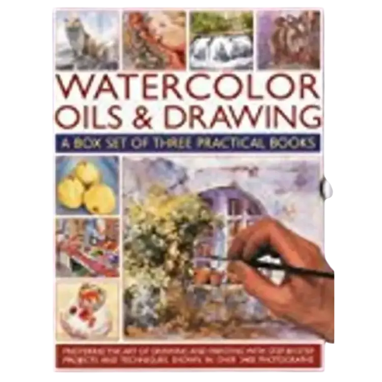 Watercolor Oils & Drawing Box Set: Mastering the Art of Drawing and Painting with Step-By-Step Projects and Techniques Shown in Over 1400 Photographs (Häftad, 2012)